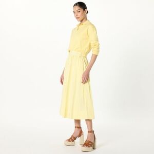 The Drop NWT Platform Wedge Heel Womens Size 5 Cognac Brown Tan Summer Wedding